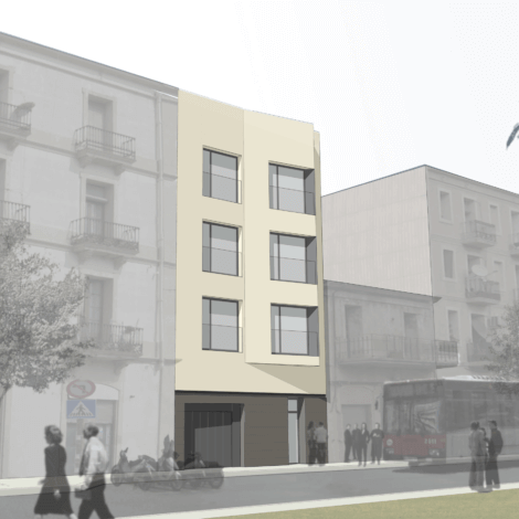 Proyecto de Edificio de viviendas en Barcelona